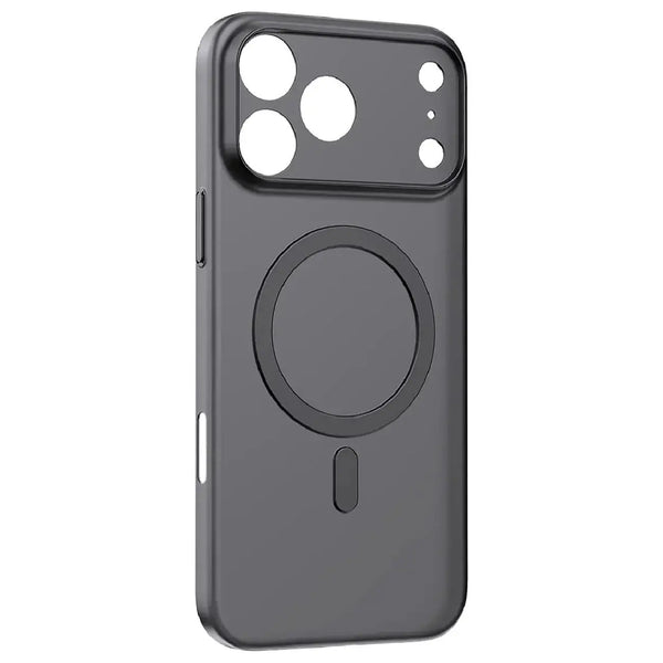 MOMAX CaseForm Lite Magnetic Case iPhone17 Pro Max (Transparent Black) Scrollcart Qatar 