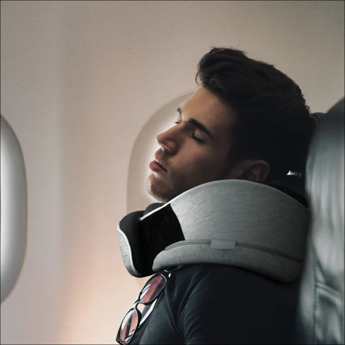 MOMAX 1- World Ergonomic Travel Pillow Grey