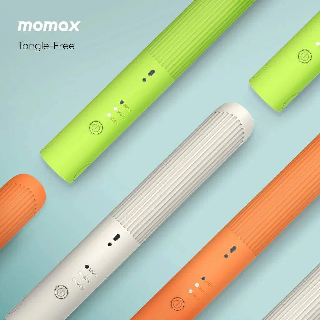 MOMAX 1-CARE Styler Cordless Mini Hair Straightener 