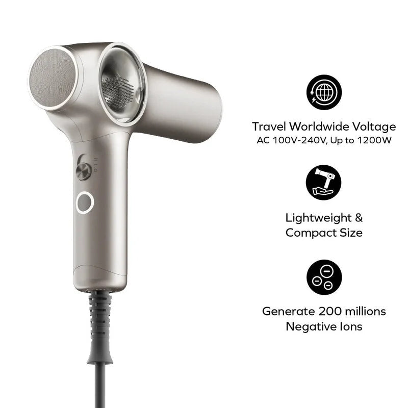 MOMAX 1-CARE VELO UNIVERSAL VOLTAGE COMPATIBILITY HAIR DRYER