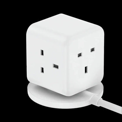 MOMAX 1-Charge Work Flow 3-Outlet Power Cube with USB