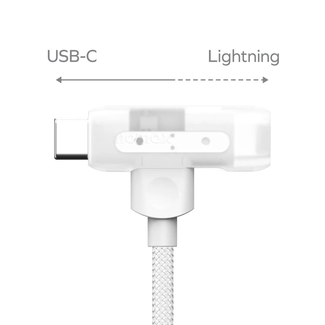 MOMAX 1-LINK FLOW DUO 2IN1 USB-C TO USB-C+LIGHTNING CABLE 1.5M
