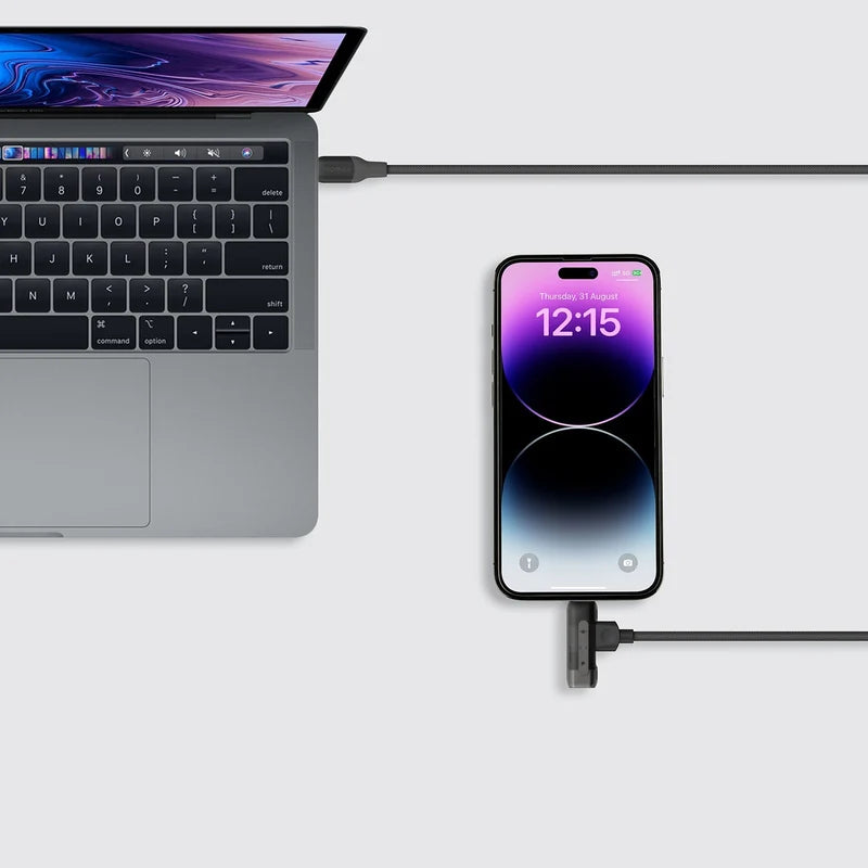 MOMAX 1-LINK FLOW DUO 2IN1 USB-C TO USB-C+LIGHTNING CABLE 1.5M