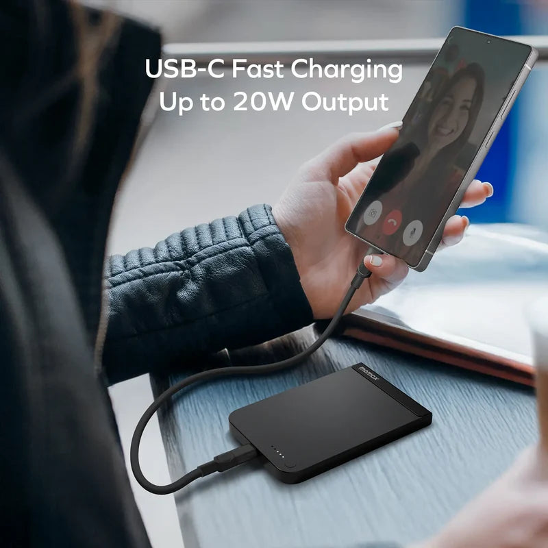 MOMAX 1-POWER S.Pass 5000mAh Qi2 Magnetic Wireless Power Bank