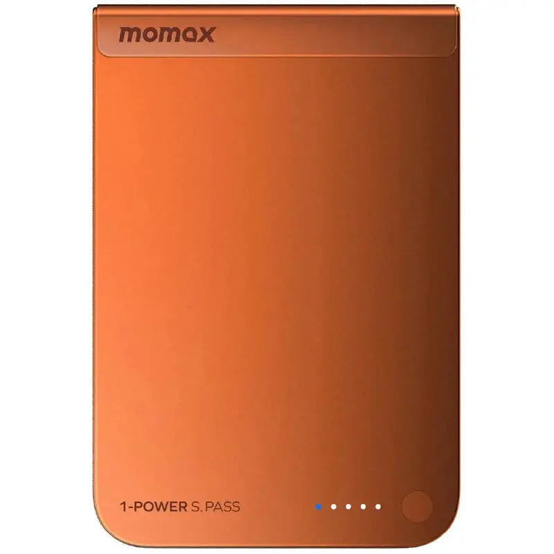 MOMAX 1-POWER S.PASS 5000mAh Qi2 Magnetic Wireless Power Bank Scrollcart Qatar 