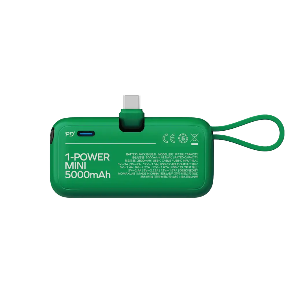 MOMAX 1-Power Mini 5000mAh 3-in-1 Power Bank Qatar