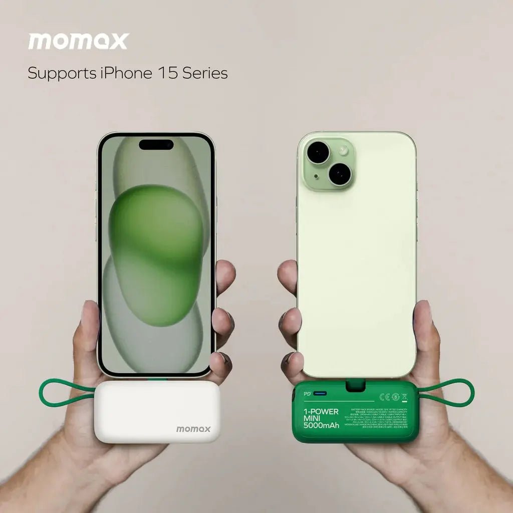 MOMAX 1-Power Mini 5000mAh 3-in-1 Power Bank Qatar