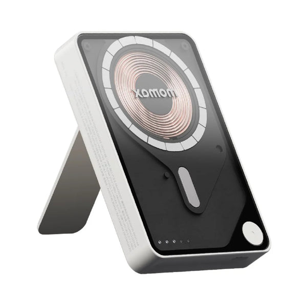 MOMAX 1-Power X Pro+10000mAh Magnetic Wireless Power Bank With Stand And Built -In USB C Cable