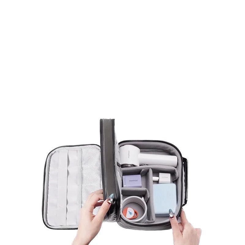 MOMAX 1-World Organiser Tech Kit Grey