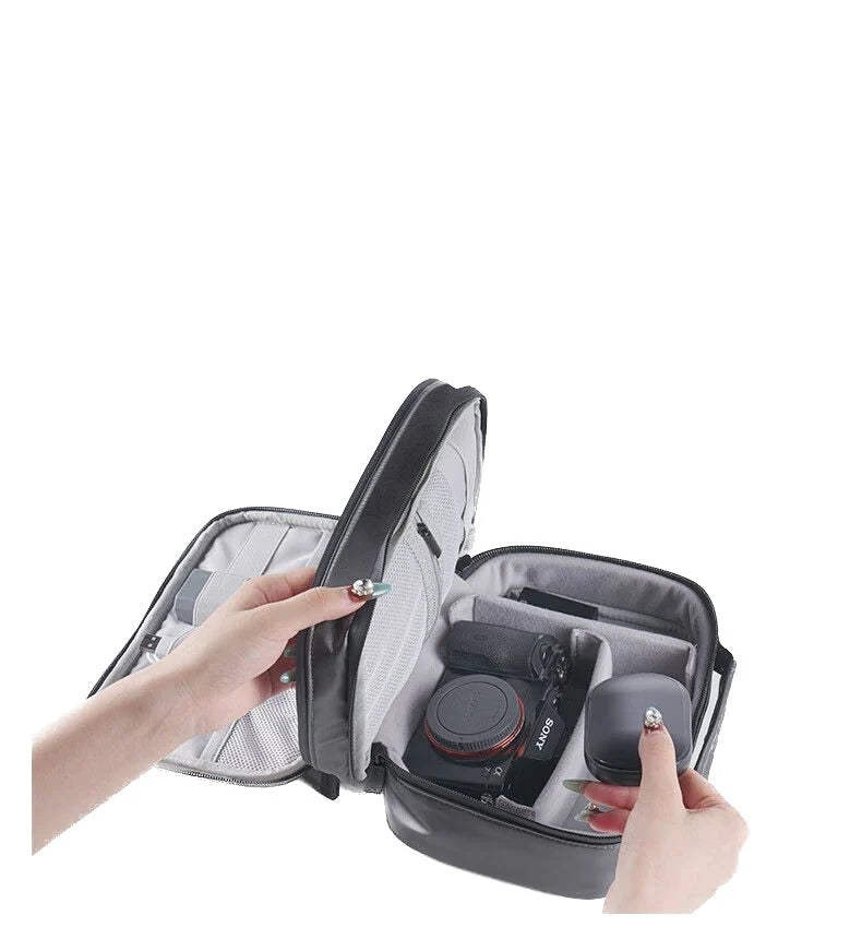 MOMAX 1-World Organiser Tech Kit Grey