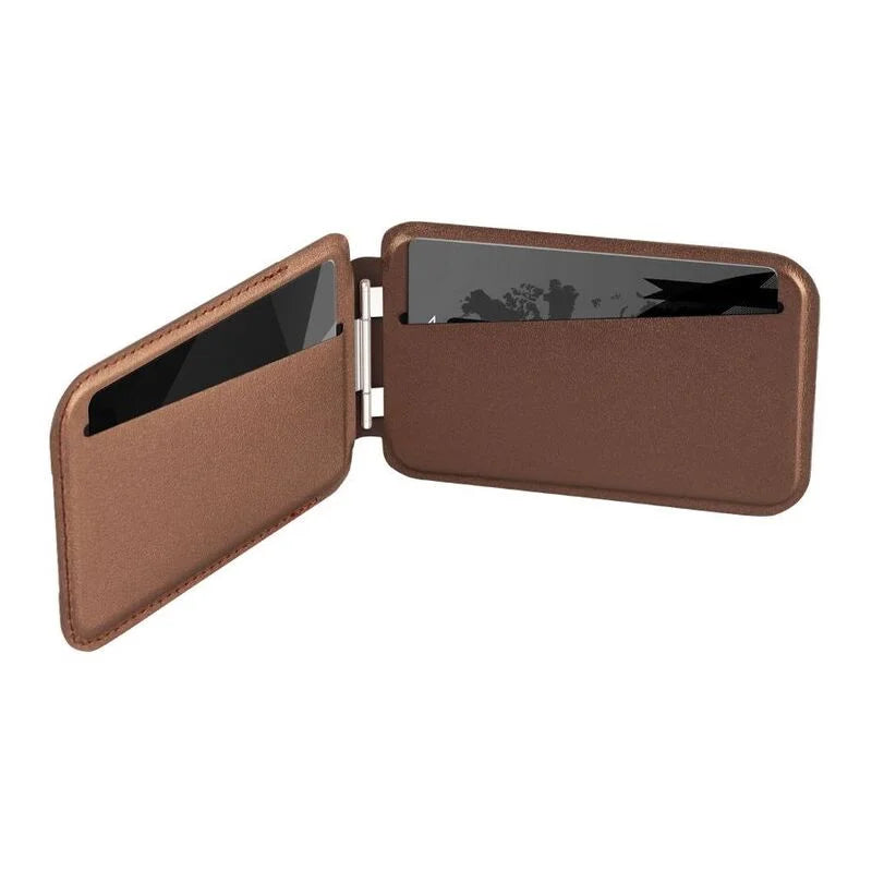MOMAX 1- Wallet Magnetic Card Holder With Stand