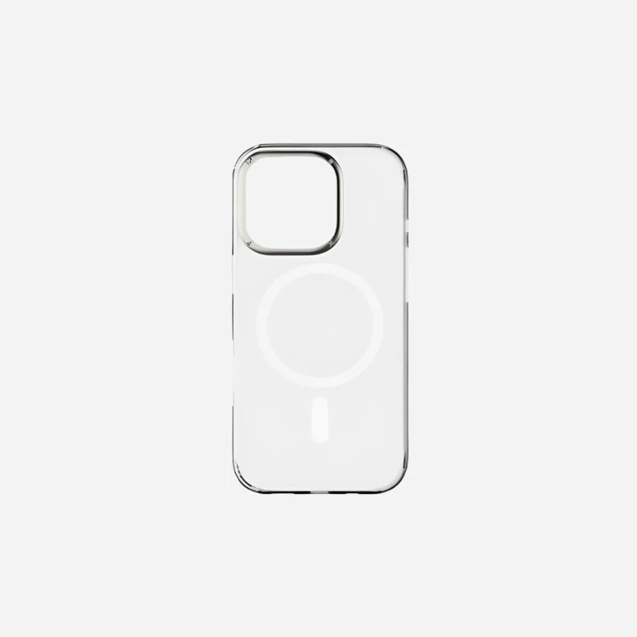 MOMAX Clear Magnetic Case for iPhone 16 pro 6.3" Transparent