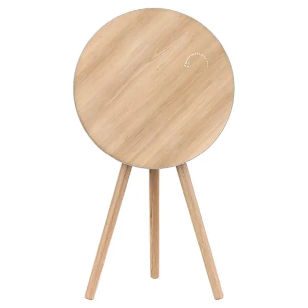 MOMAX Cymbal Coffee Table With Lighting Effects , Magnetic Charging & Wireless Speaker