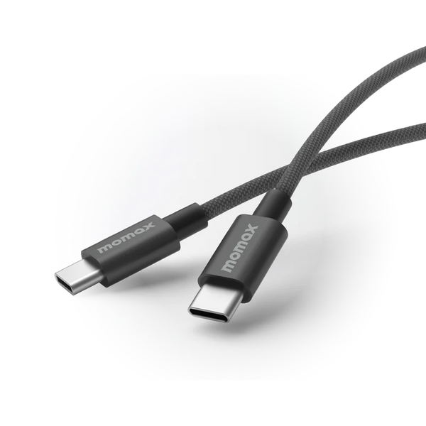 MOMAX Elite 60W USB-C TO USB-C Cable 1.5M Black