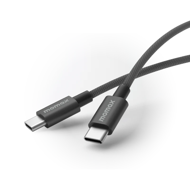 MOMAX Elite 60W USB-C TO USB-C Cable 1.5M Black