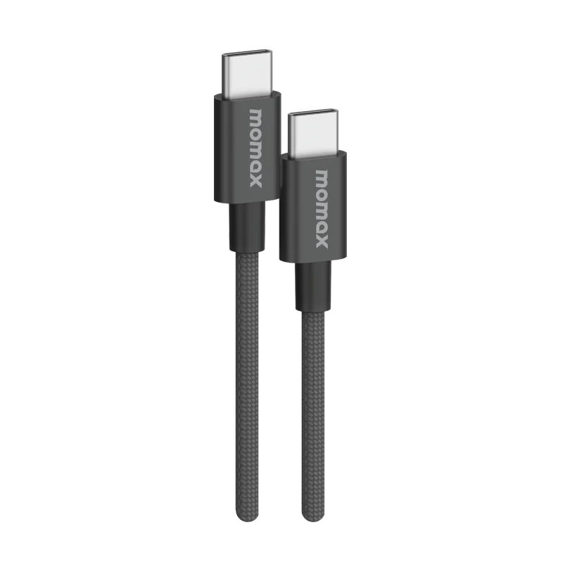 MOMAX Elite 60W USB-C TO USB-C Cable 1.5M Black