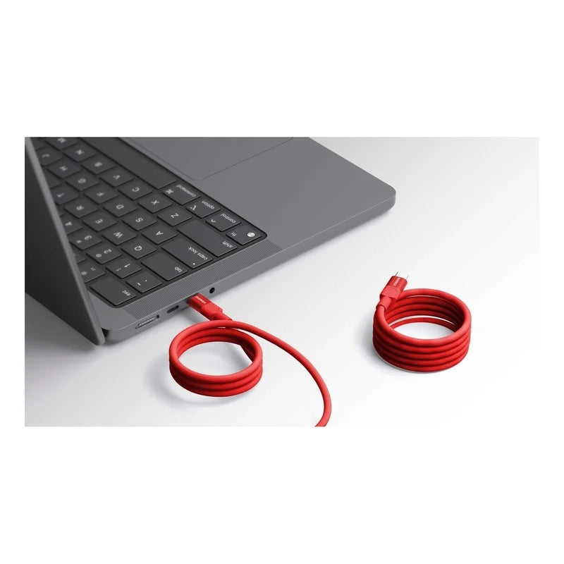 MOMAX Mag Link 100W USB-C To USB-C Magnetic Cable 1M