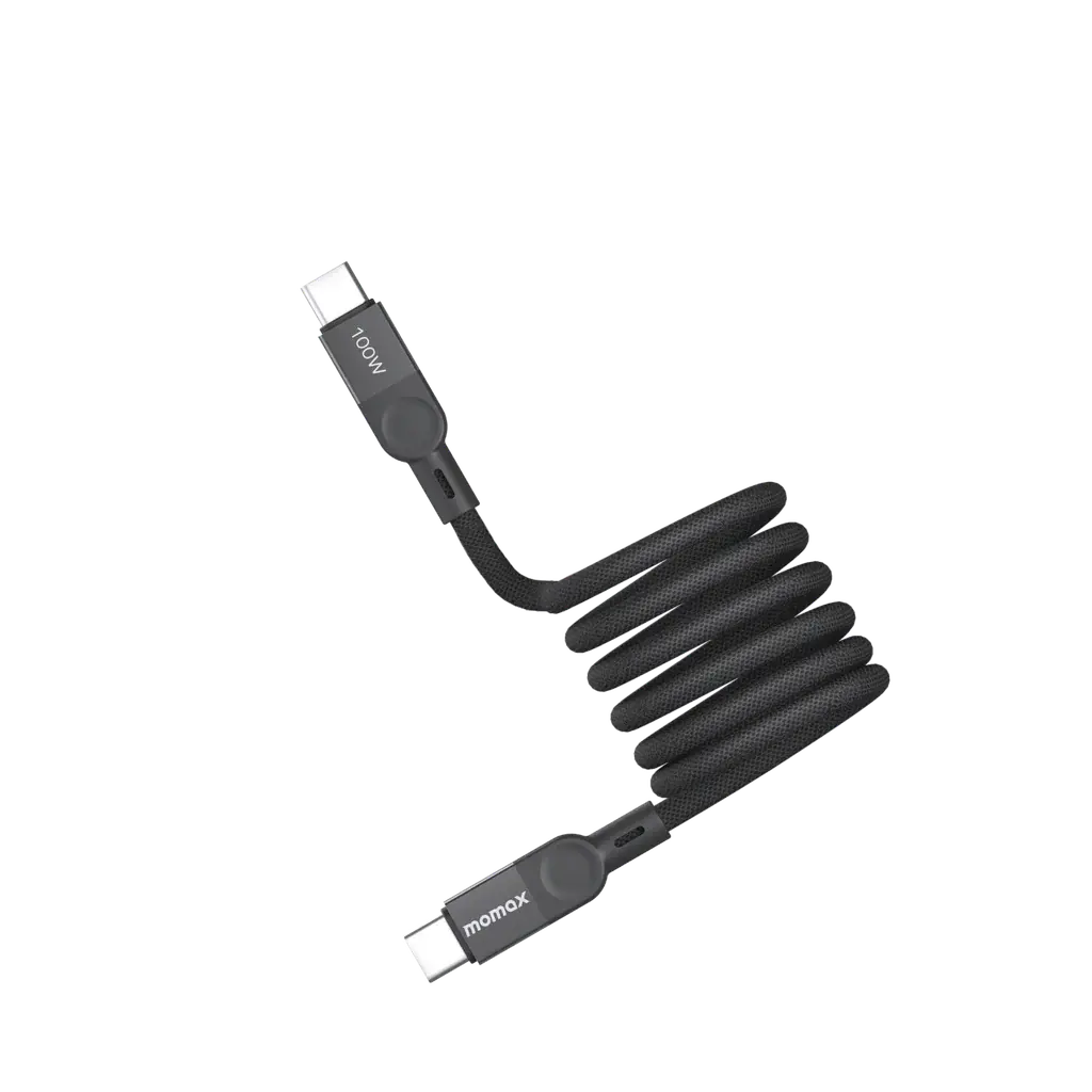 MOMAX Mag Link 100W USB-C to USB-C magnetic fast charging cable 1m Doha Qatar 