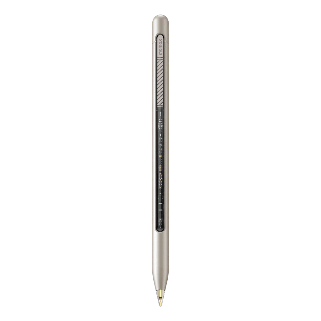MOMAX Mag Link Pro Magnetic Charging Active Stylus Pen Titanium
