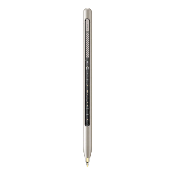 MOMAX Mag Link Pro Magnetic Charging Active Stylus Pen Titanium