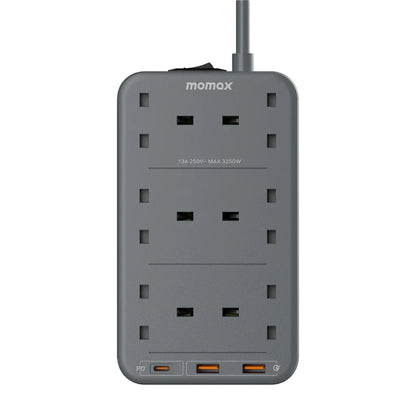 Buy MOMAX ONEPLUG 6-Outlet Power Strip with USB Qatar!