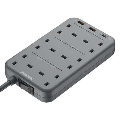 Buy MOMAX ONEPLUG 6-Outlet Power Strip with USB Qatar!