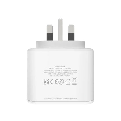 MOMAX ONEPLUG Cube Extension – 3 AC Outlets + 3 USB Ports 