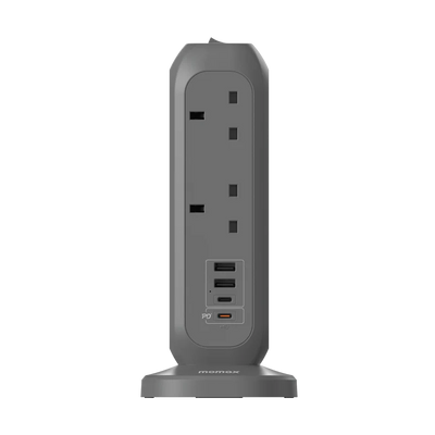 MOMAX One Plug11-Outlet Power Strip With USB