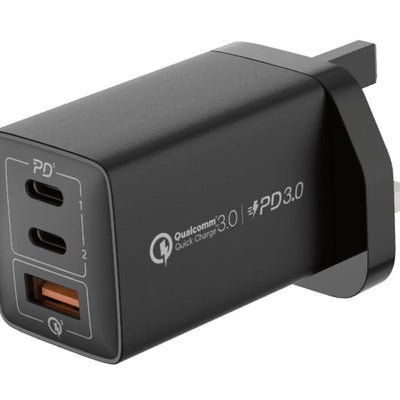 MOMAX One Plug 67W 3 Port GaN Wall Charger