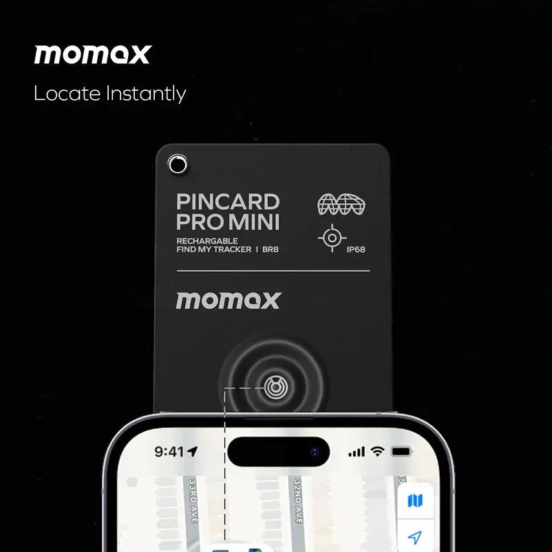 MOMAX Pincard Mini Wireless GPS Tracker Price Qatar