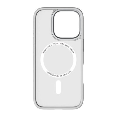 MOMAX Play Magnetic Case For iPhone 16 Pro Max 6.9" Grey