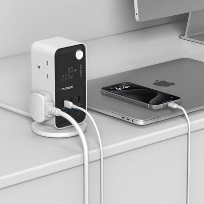 MOMAX Power Tower with 6 Outlets & USB Price Qatar