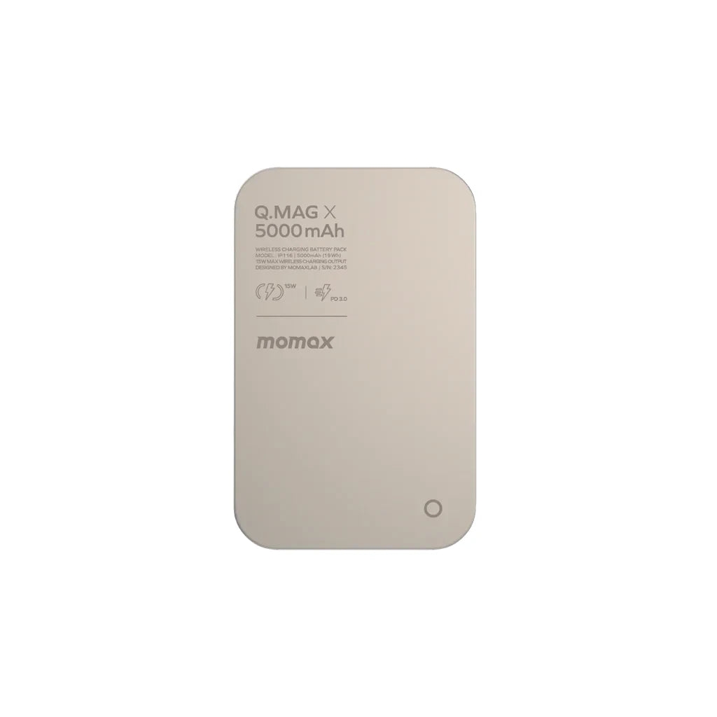 MOMAX Q.MAG X 5000mAh 15W Wireless Power Bank Qatar!