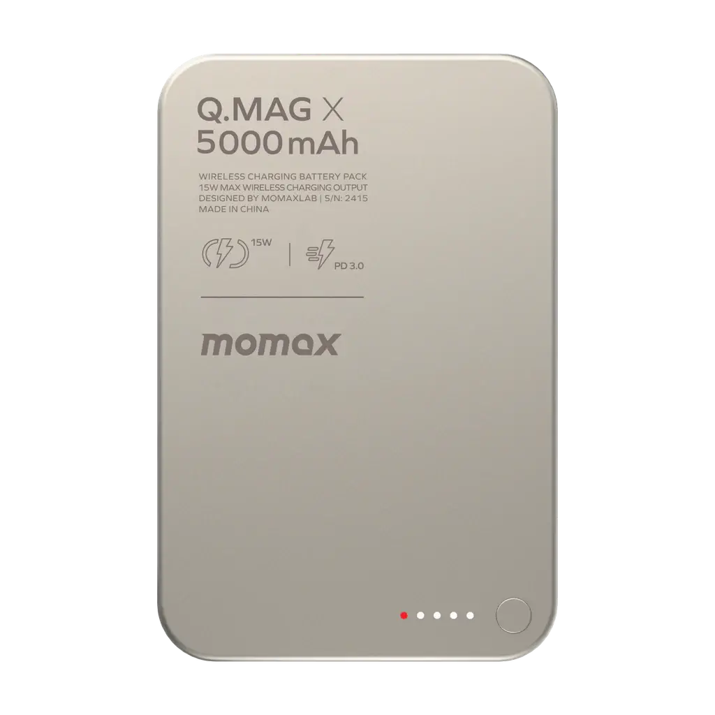 Buy MOMAX Wireless Power Bank 5000mAh Qatar | Fast Charging & Magsafe