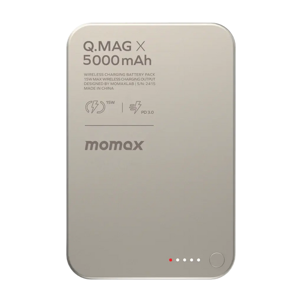 Buy MOMAX Wireless Power Bank 5000mAh Qatar | Fast Charging & Magsafe