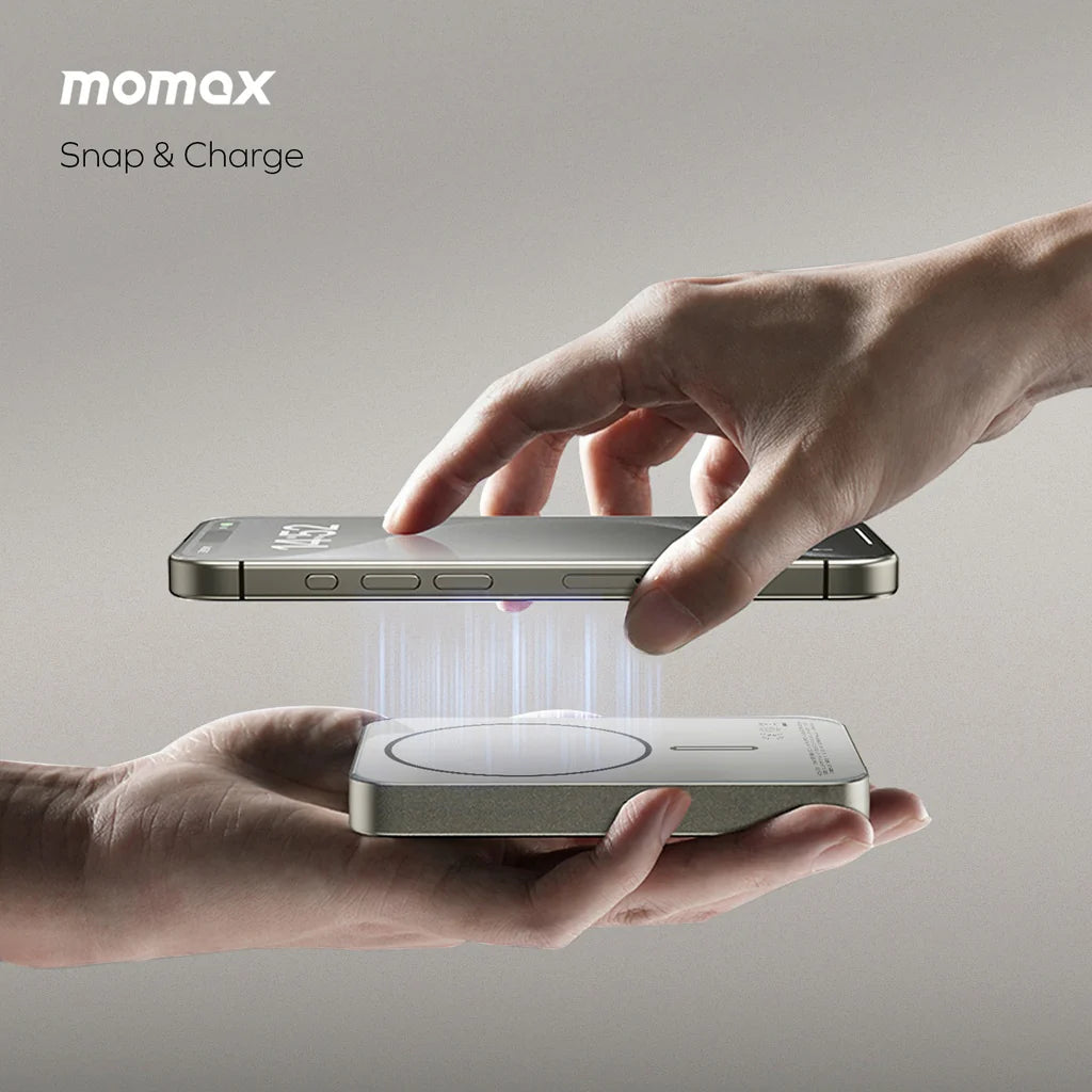MOMAX Q.Mag X1 10000mAh Wireless Power Bank Qatar 15W - Buy now!