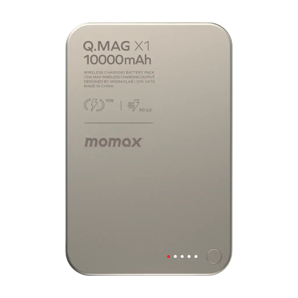 MOMAX Q.Mag X1 10000mAh Wireless Power Bank Qatar 15W - Buy now!