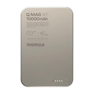 MOMAX Q.Mag X1 10000mAh Wireless Power Bank Qatar 15W - Buy now!
