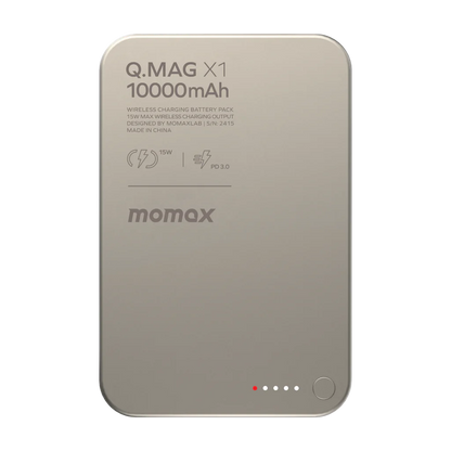 MOMAX Q.Mag X1 10000mAh Wireless Power Bank Qatar 15W - Buy now!