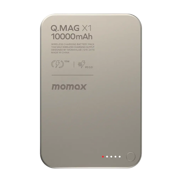 MOMAX Q.Mag X1 10000mAh Wireless Power Bank Qatar 15W - Buy now!