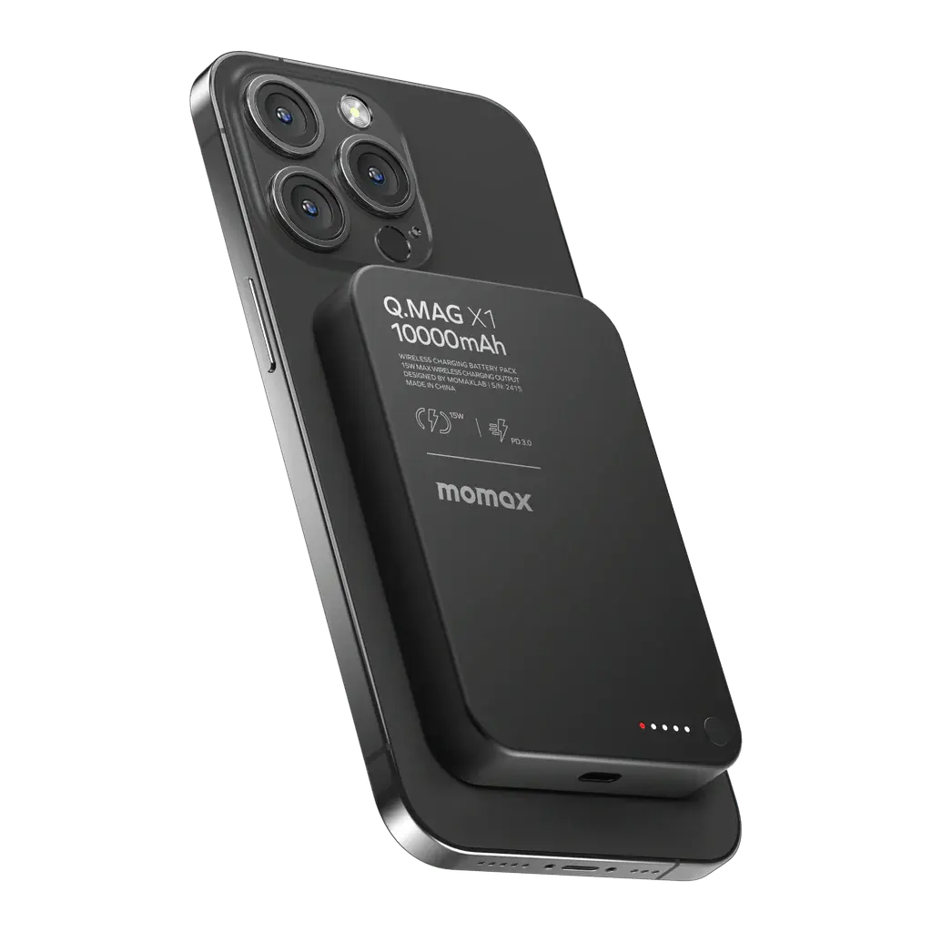 MOMAX Q.Mag X1 10000mAh Wireless Power Bank Qatar 15W - Buy now!