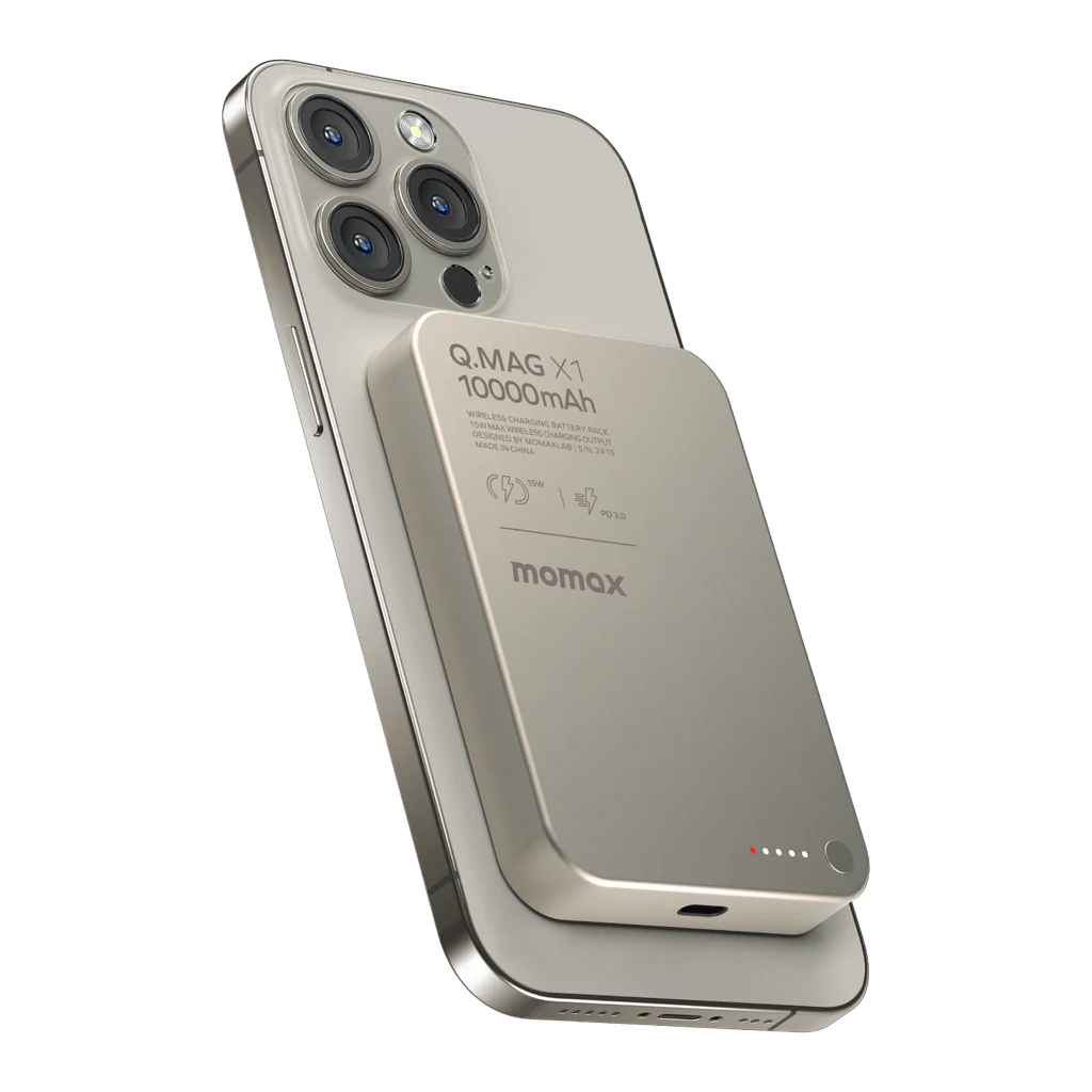 MOMAX Q.Mag X1 10000mAh Wireless Power Bank Qatar 15W - Buy now!