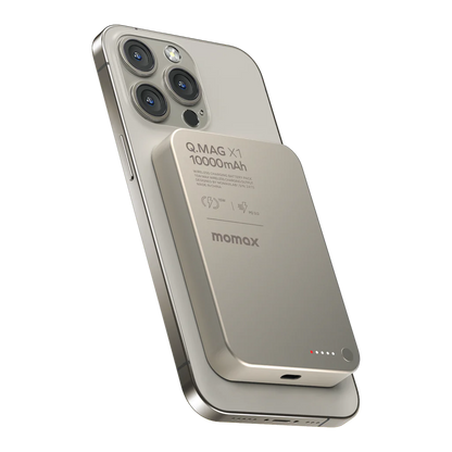 MOMAX Q.Mag X1 10000mAh Wireless Power Bank Qatar 15W - Buy now!