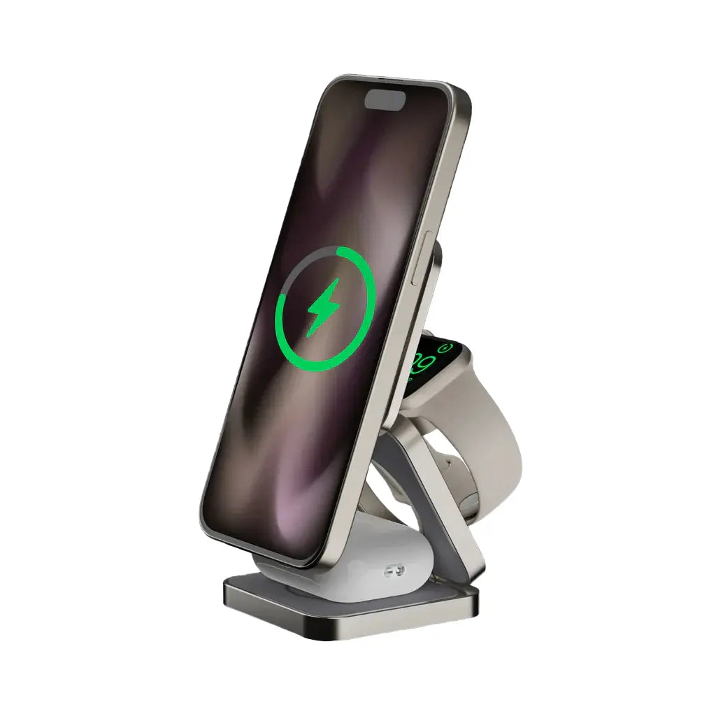 MOMAX Qi2 3-in-1 MagSafe Wireless Charger Price Qatar