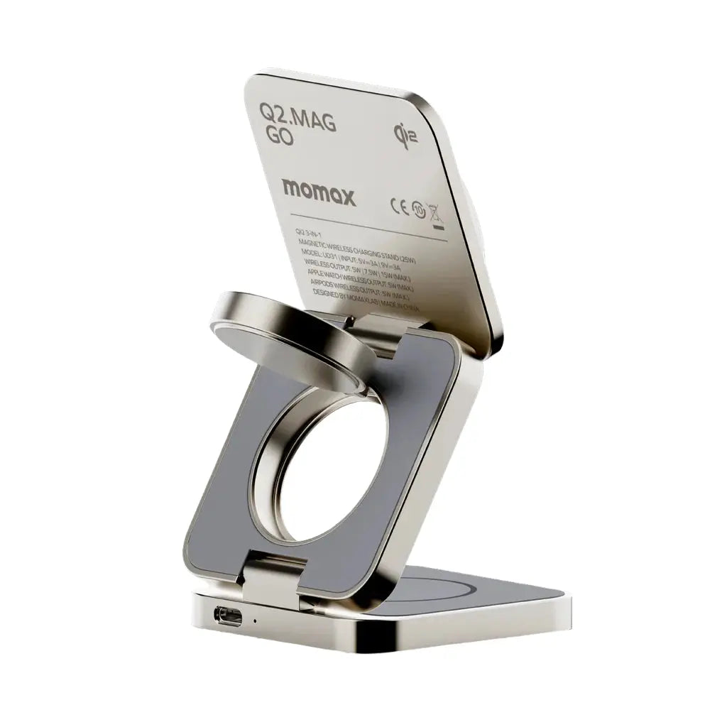 MOMAX Qi2 3-in-1 MagSafe Wireless Charger Price Qatar