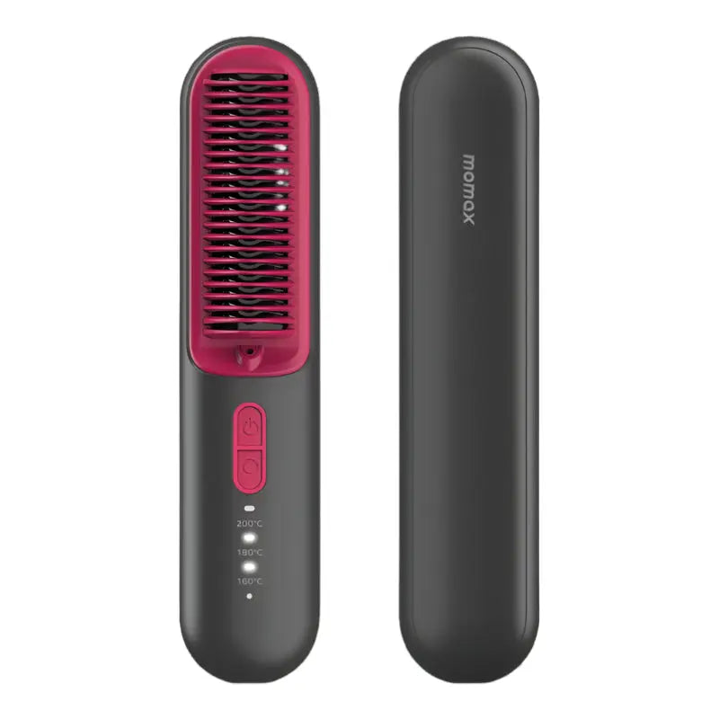 MOMAX Ultra Sleek Cordless Straightener Brush