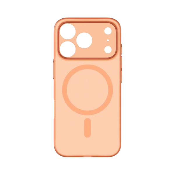 MOMAX CaseForm Lite Magnetic Case iPhone17 Pro Max (Transparent Orange) Scrollcart Qatar 