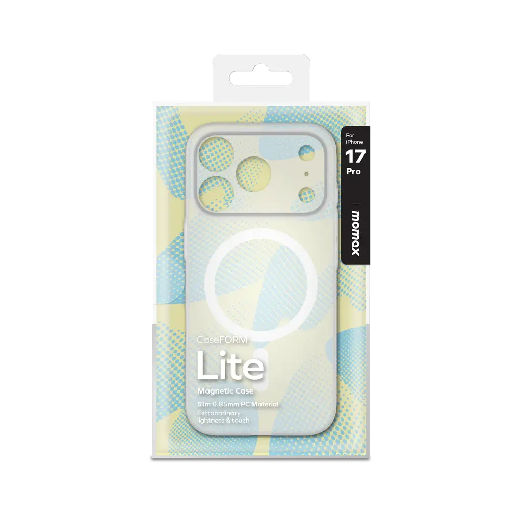 Momax Caseform Lite Magnetic Case iPhone 17 Pro - Clear Alamat Qatar 