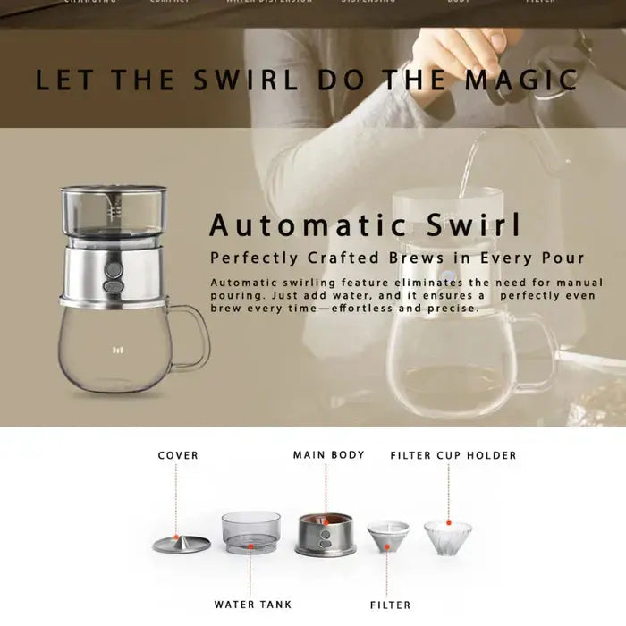 Macnoa MacDrip 2.0 Portable Coffee Maker Doha Qatar