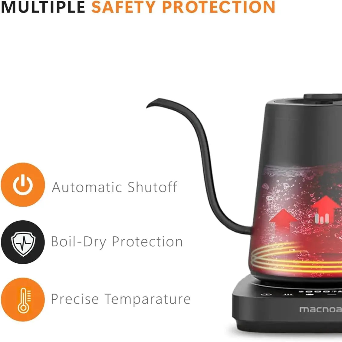 Macnoa MacSpout 800ml Gooseneck Kettle Price Doha Qatar